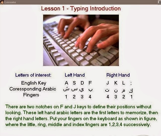 Typing Tutor Features